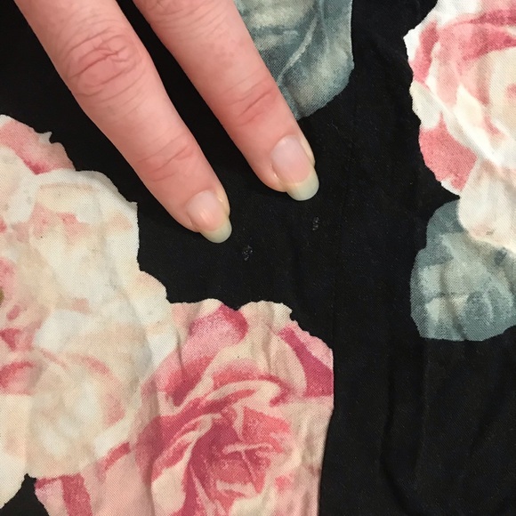 Forever 21 floral side slit maxi skirt - Picture 11 of 12